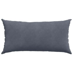 Coussins de canapé 2 pcs Gris foncé 80 x 40 cm 521562521562