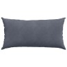 Coussins de canapé 2 pcs Gris foncé 80 x 40 cm 521562521562
