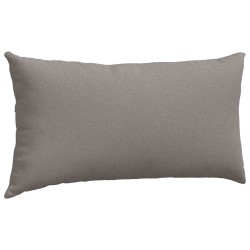 Coussins de canapé 2 pcs Taupe 80 x 40 cm tissu 521563521563