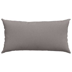 Coussins de canapé 2 pcs Taupe 80 x 40 cm tissu 521563521563