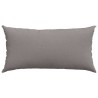 Coussins de canapé 2 pcs Taupe 80 x 40 cm tissu 521563521563