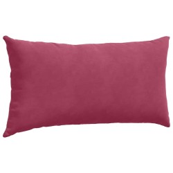 Coussins de canapé 2 pcs Bordeaux 80 x 40 cm 521564521564