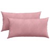 Coussins de canapé 2 pcs Rose 80 x 40 cm 521565521565