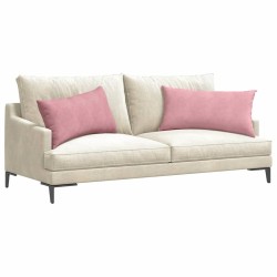 Coussins de canapé 2 pcs Rose 80 x 40 cm 521565521565
