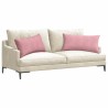 Coussins de canapé 2 pcs Rose 80 x 40 cm 521565521565