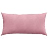Coussins de canapé 2 pcs Rose 80 x 40 cm 521565521565