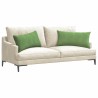 Coussins de canapé 2 pcs Vert clair 80 x 40 cm 521566521566