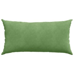 Coussins de canapé 2 pcs Vert clair 80 x 40 cm 521566521566