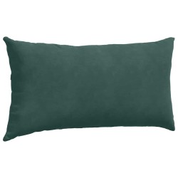 Coussins de canapé 2 pcs Vert foncé 80 x 40 cm 521567521567