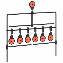 Cible réinitialisable Noir 38 x 20 x 33.5 cm Acier 521570521570