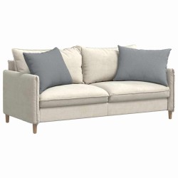 Coussins de canapé 2 pcs Gris clair 70 x 50 cm tissu 521619521619