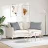 Coussins de canapé 2 pcs Gris clair 70 x 50 cm tissu 521619521619