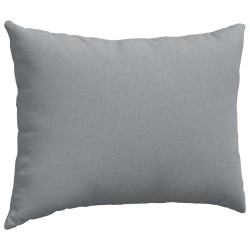 Coussins de canapé 2 pcs Gris clair 70 x 50 cm tissu 521619521619