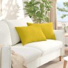 Coussins de canapé 2 pcs Jaune 60 x 40 cm 521620521620