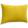 Coussins de canapé 2 pcs Jaune 60 x 40 cm 521620521620