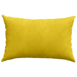 Coussins de canapé 2 pcs Jaune 60 x 40 cm 521620521620