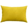 Coussins de canapé 2 pcs Jaune 60 x 40 cm 521620521620