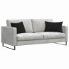 Coussins de canapé 2 pcs Noir 60 x 40 cm 521621521621