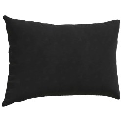 Coussins de canapé 2 pcs Noir 60 x 40 cm 521621521621