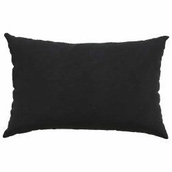Coussins de canapé 2 pcs Noir 60 x 40 cm 521621521621