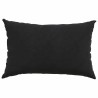 Coussins de canapé 2 pcs Noir 60 x 40 cm 521621521621