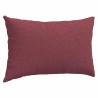 Coussins de canapé 2 pcs Bordeaux 50 x 30 cm tissu 521624521624