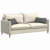 Coussins de canapé 2 pcs Gris foncé 50 x 30 cm tissu 521626521626