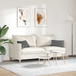 Coussins de canapé 2 pcs Gris foncé 50 x 30 cm tissu 521626521626