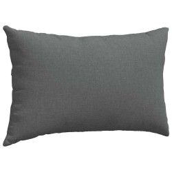 Coussins de canapé 2 pcs Gris foncé 50 x 30 cm tissu 521626521626