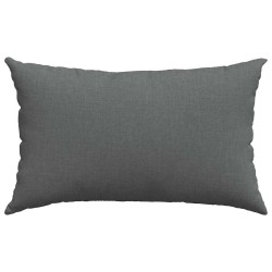 Coussins de canapé 2 pcs Gris foncé 50 x 30 cm tissu 521626521626