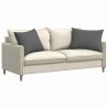 Coussins de canapé 2 pcs Gris foncé 70 x 50 cm tissu 521627521627