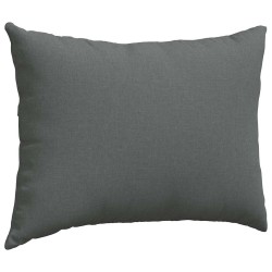 Coussins de canapé 2 pcs Gris foncé 70 x 50 cm tissu 521627521627