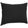 Coussins de canapé 2 pcs Noir 70 x 50 cm tissu 521628521628
