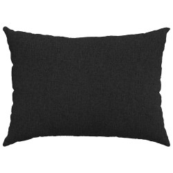 Coussins de canapé 2 pcs Noir 70 x 50 cm tissu 521628521628
