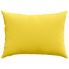 Coussins de canapé 2 pcs Jaune clair 70 x 50 cm tissu 521629521629