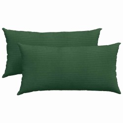 Coussins de canapé 2 pcs Vert foncé 80 x 40 cm 521630521630