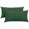 Coussins de canapé 2 pcs Vert foncé 80 x 40 cm 521630521630