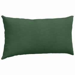 Coussins de canapé 2 pcs Vert foncé 80 x 40 cm 521630521630