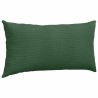 Coussins de canapé 2 pcs Vert foncé 80 x 40 cm 521630521630