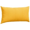 Coussins de canapé 2 pcs Jaune clair 80 x 40 cm 521631521631