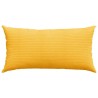 Coussins de canapé 2 pcs Jaune clair 80 x 40 cm 521631521631