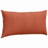 Coussins de canapé 2 pcs Rouge orange 80 x 40 cm 521632521632