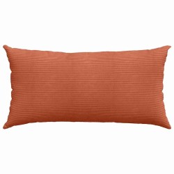 Coussins de canapé 2 pcs Rouge orange 80 x 40 cm 521632521632