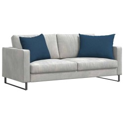 Coussins de canapé 2 pcs Bleu 70 x 50 cm tissu 521633521633