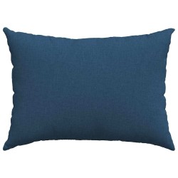 Coussins de canapé 2 pcs Bleu 70 x 50 cm tissu 521633521633