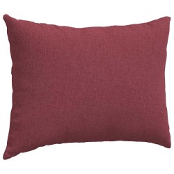 Coussins de canapé 2 pcs Bordeaux 70 x 50 cm tissu 521634521634