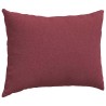 Coussins de canapé 2 pcs Bordeaux 70 x 50 cm tissu 521634521634