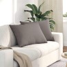 Coussins de canapé 2 pcs Taupe 70 x 50 cm tissu 521636521636