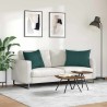Coussins de canapé 2 pcs Vert foncé 70 x 50 cm tissu 521637521637