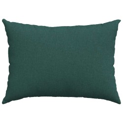 Coussins de canapé 2 pcs Vert foncé 70 x 50 cm tissu 521637521637